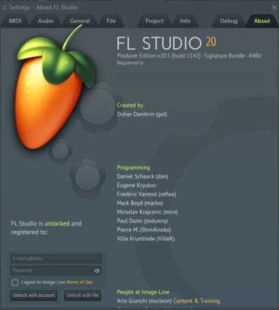 Лицензия FL Studio 20